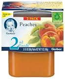 Gerber 2nd Foods NatureSelect Baby Food, Peaches, 2 ea