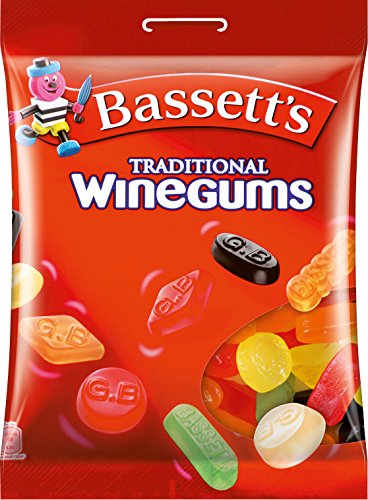 Bassett's Traditional Winegums 200g, 5er Pack (5 x 200 g)
