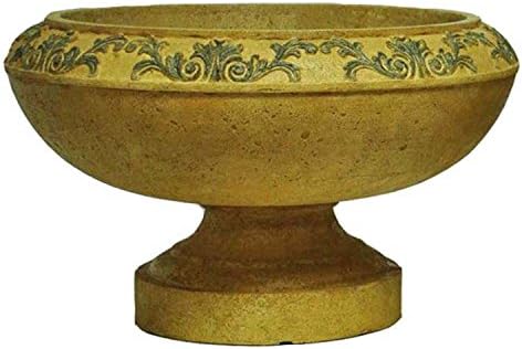 Tuscany Low Urn in Granite/Sandstone Finish