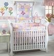 Lambs & Ivy Butterfly Kisses 4 Piece Crib Bedding Set