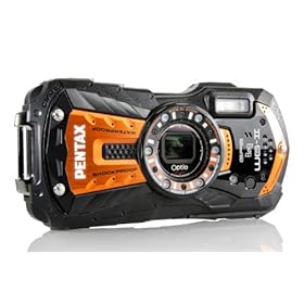 WG-2 GPS Orange Durable Digital Camera