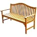Hastings 3 Seat Balau Hardwood Garden Bench Brand New
