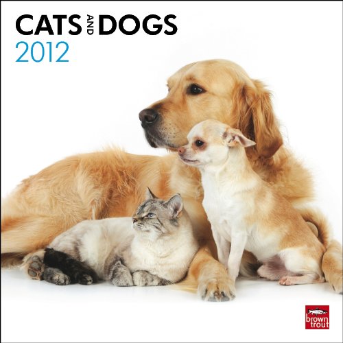 Cats & Dogs 2012 Square 12X12 Wall Calendar (Multilingual Edition)