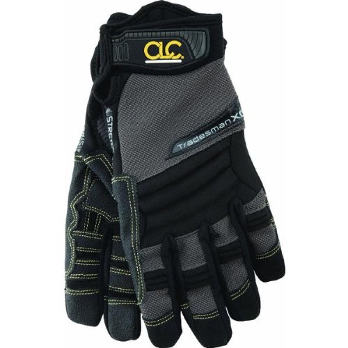 Custom Leathercraft 151L Tradesman XtraCoverage Flex Grip Work Gloves, Large On Sale