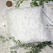 Bettino - [Plush White] Decorative Pillow Cushion / Floor Cushion (23.6 by 23.6 inches)