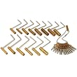 28 Pocket Watch Clock Crank Keys Winding Repair Tools