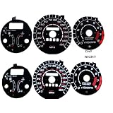 92 93 94 95 Mazda MX3 Black Indiglo Gauge 1992-1995 