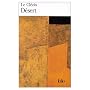 Desert (Nobel Prize Literature 2008) (French Edition)