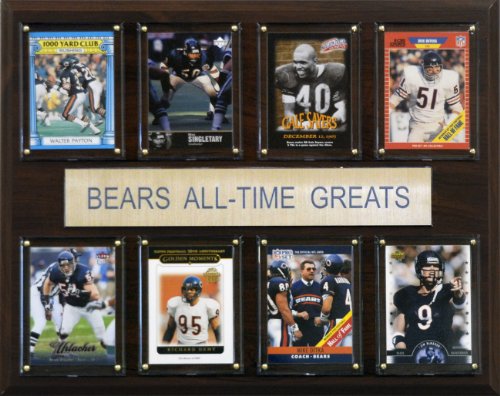 NFL Chicago Bears All-Time Greats Plaque