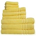 9 -tlg. Handtuch / Frottier-Set 500 g/m2, 100 % Baumwolle / Microcotton