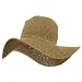 Ladies Hand Crocheted Hats-Khaki W32S25E