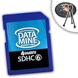 DataMINE 4GB SDHC Class 6 Memory Card Featuring DataSAFE Technology for you ....