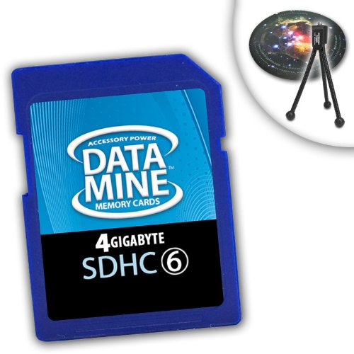 BLAZING 4GB Secure Digital SDHC Memory Card for Nikon CoolPix L20 / CoolPix P90 / Digital SLR D5000 and More Digital Cameras. The Fast & Reliable Memory Solution for Your Digital Camera, Camcorder or Other Devices that Support SD HC ( High Speed / Class 4/6 ) ***Includes MousePad & Mini Tripod***