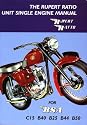 The Rupert Ratio Unit Single Engine Manual for BSA C15, B40, B25, B44, B50