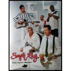 Sugar Ray (White Suits, Original) Music White Wood-Mounted Poster Print – 24″ X 36″ thumbnail