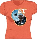 coa.5263b10 JUNIORS E.T. Moon Poster T