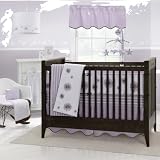 Bananafish Migi Pinwheel 4 pc Crib Bedding set in Lavender