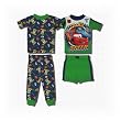 Cars Lightning McQueen and The King "Think Speed!" 4-piece Cotton Pajama Set for toddlers