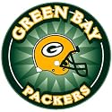 Green Bay Packers Absorbent Stoneware Coasters with Matching Collectible Tin