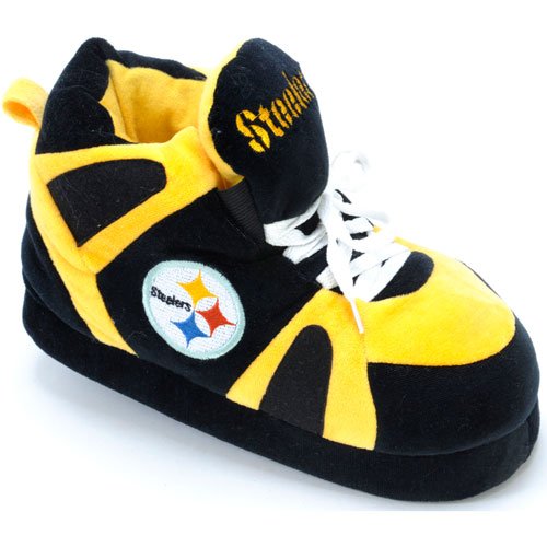 NFL Pittsburgh Steelers Slippers - One Color LG- Unisex 8 - 9.5