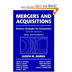 Mergers and Acquisitions: Business Strategies for Accountants: Supplement