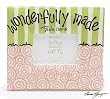 Wonderfully Made Hand Painted Pink & Green Ceramic Picture Frame