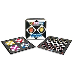 NASCAR Checkers / Tic Tac Toe Game Set (TIN)
