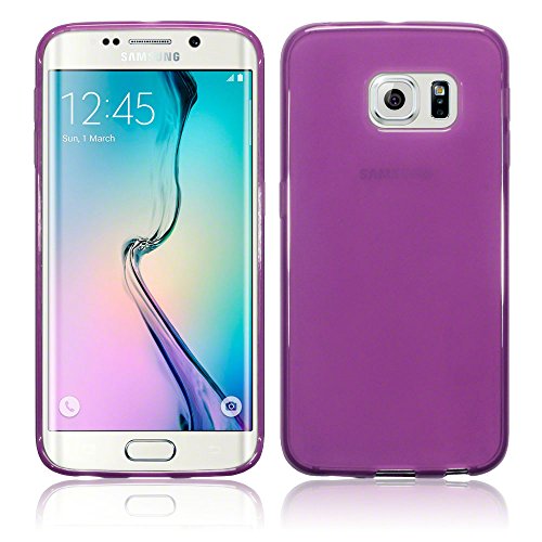 Galaxy S6 Edge Cases, Terrapin [SLIM FIT] Galaxy S6 Edge Cover [Purple]  Premium Protective TPU Gel Case for Samsung Galaxy S6 Edge Purple