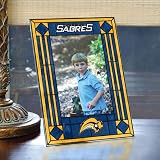 Buffalo Sabres Portrait Art Glass Picture Frame