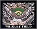 Chicago Cubs - Wrigley Field Aerial - Lg - Plaque Mounted & Laminated Print