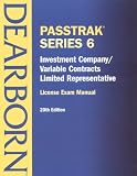 Investment Company, Variable Contracts, Limited Representative: License Exam Manual (Passtrak Series, 6)