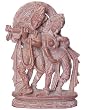 Gift of Love Krishna and Radha Stone Statue 1.75 x 0.75 x 3 inches (sos380)