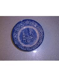 Kitchen: Staffordshire Liberty Blue Fruit Bowl 5" - Staffordshire England