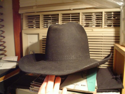 Childrens Toyshop  Sporting Goods : RESISTOL COWBOY HAT -- BLACK