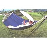 Outdoor Living : Large Blue Hammock (430036)