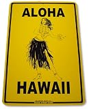 Aloha Hawaii Aluminum Sign