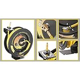 Pentagon Tools 3260 Reel Kwik Air Hose Reel, 100'