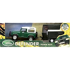 Land Rover Defender & Horse Box Green