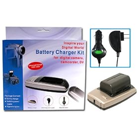 Eforcity Sony NP-FM30 NP-FM50 NP-FM55H NP-QM91 NP-QM91D NP-QM71 NP-QM71D NP-F960 NP-F950... by eforcity