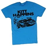 American Classics Men's Knight Rider Kitt Happens T-Shirt