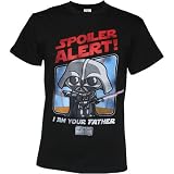 Family Guy Blue Harvest Star Wars Spoiler Alert Men's T-Shirt, XX-Large