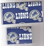 Checkbook Cover Debit Set NFL Detroit Lions