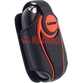 Krusell Blaze Rubber Cell Phone Case RED - Small