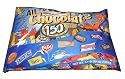 All Chocolate 150 Piece Chocolate Bars Candy Assortment Fun Size Candy Bars