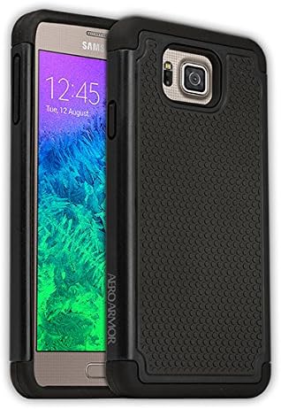 Galaxy Alpha A3 Case, AERO ARMOR Protective Case Samsung Galaxy Alpha A3 BLACK