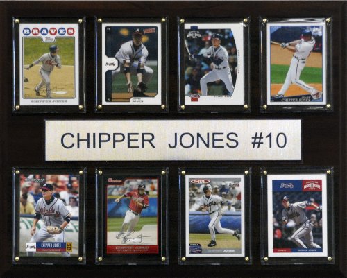 MLB Chipper Jones Atlanta Braves Player Plaque