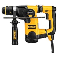 DEWALT D25324K 1-Inch L-Shape SDS Rotary Hammer Kit with Quick Change Chuck