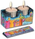 Jerusalem Travel Candlesticks Vftcs1