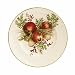 Lenox Wiliamsburg Boxwood & Pine Gold Banded Ivory China Pomegranate 9 Accent Plate