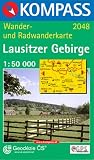  : Lausitzer Gebirge 1 : 50 000: Wander- und Radwanderkarte